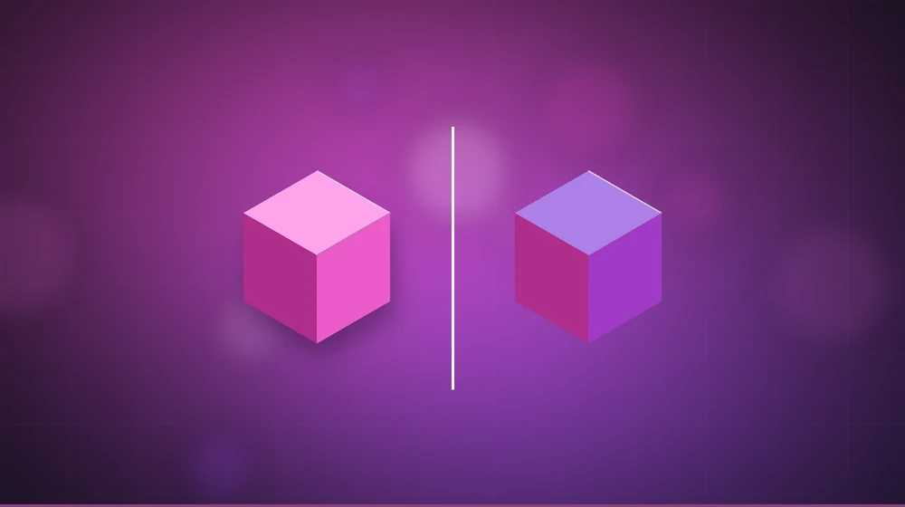 Illustration comparing tokenized stocks and real shares